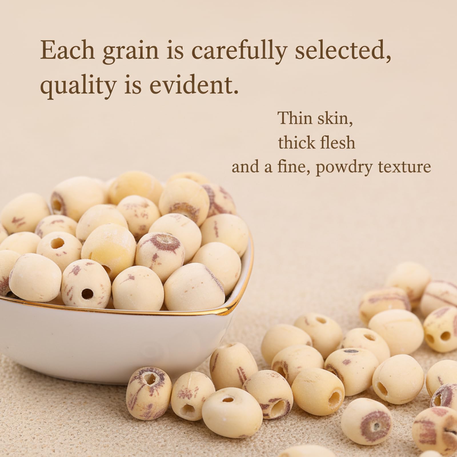 SODGHYTR lotus seed dessert soup ingredient for versatile flavor.