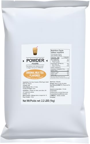 Soeos 3-in-1 Milk Tea Mix packet enabling easy, mess-free prep
