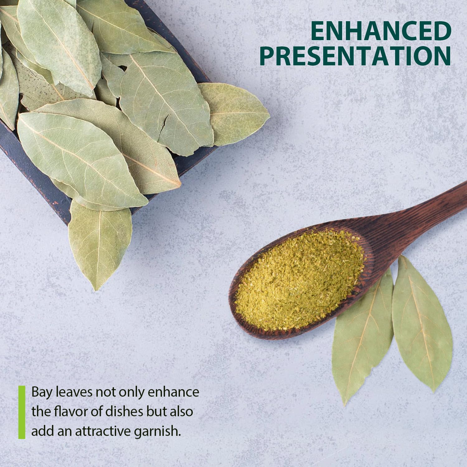 Soeos Bay Leaves aromatic dried leaves elevate soups and curries.