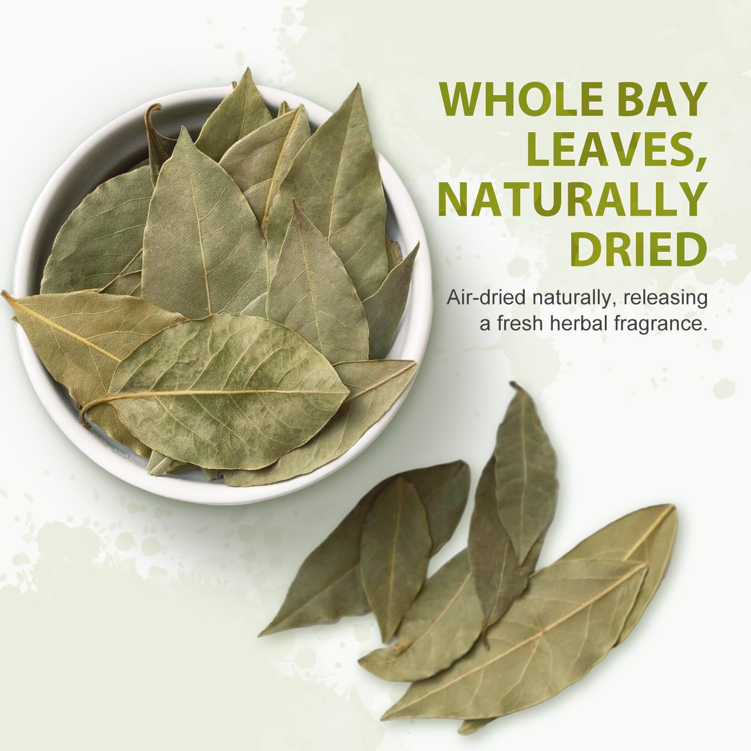 Soeos Bay Leaves added to soup to boost depth of broth.