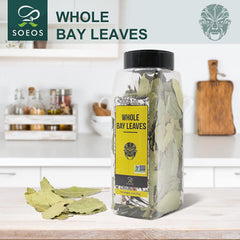 Soeos Bay Leaves Packaged with safety seal to preserve aroma