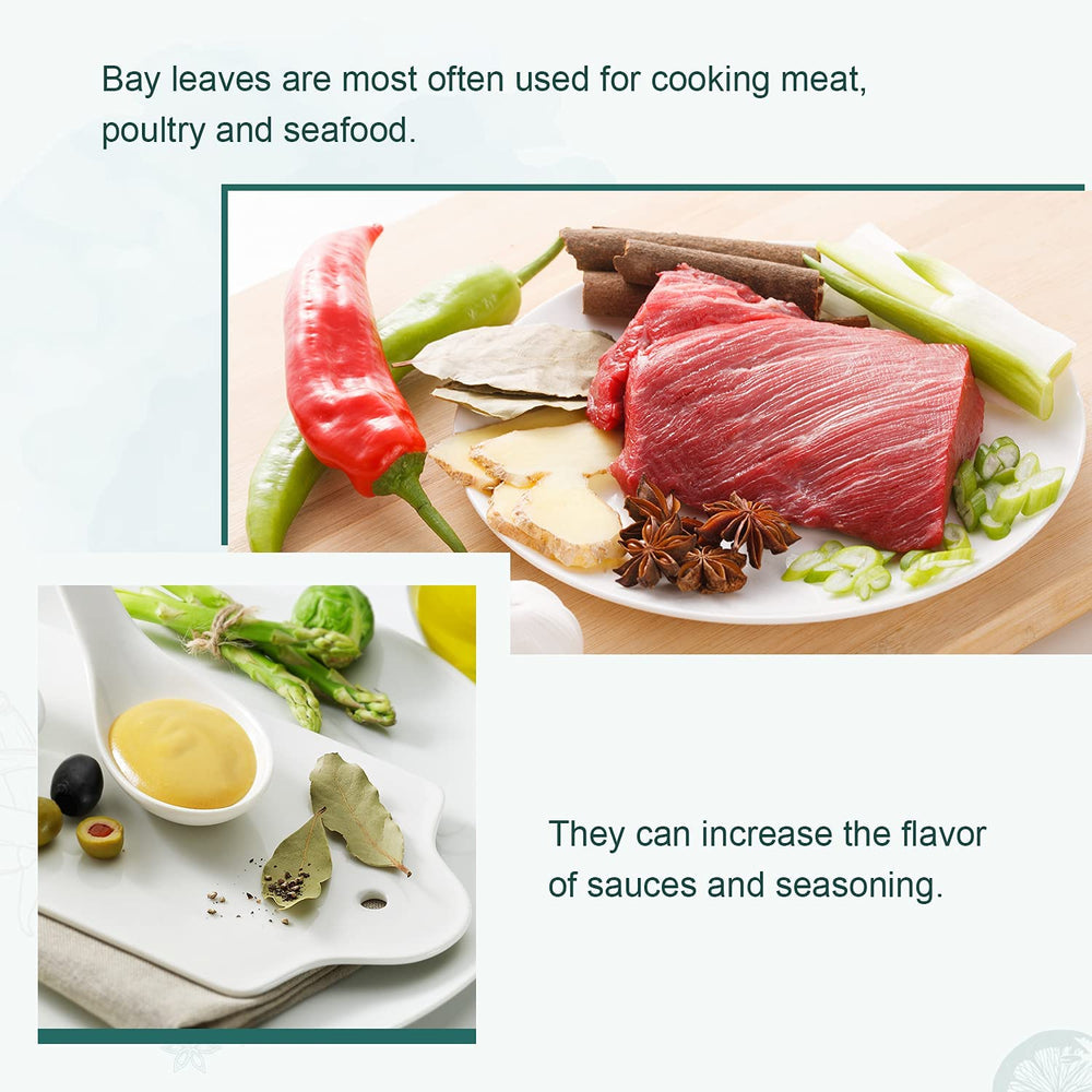 Soeos Bay Leaves used in soups and curries for subtle herbal notes
