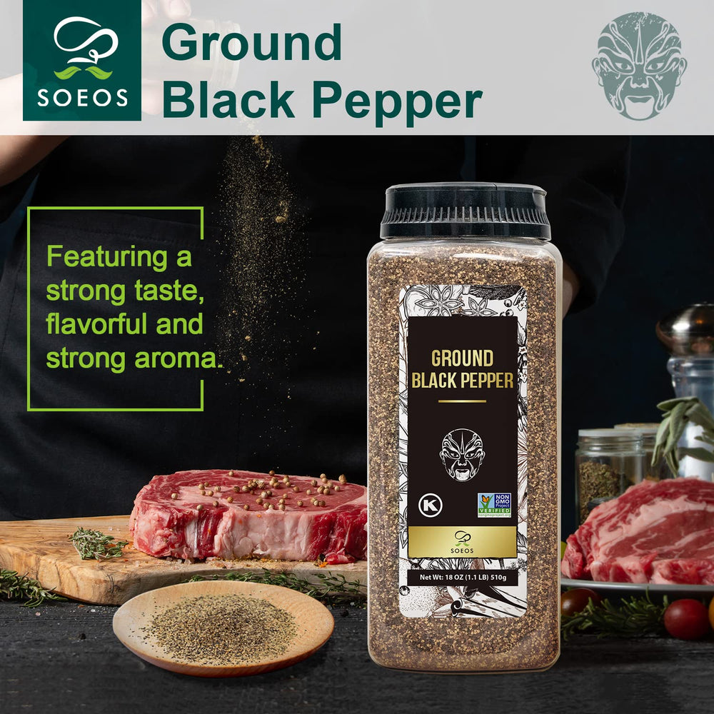 Soeos pepper sprinkle on dish highlights piney aroma