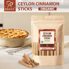 Aroma from Soeos Ceylon cinnamon sticks fills the kitchen