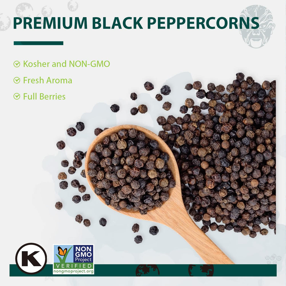 Soeos chef-favorite peppercorns elevate sauces and rubs with balanced heat.