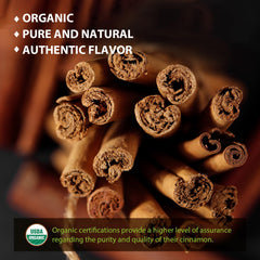 Soeos cinnamon sticks infuse coffee with warm, bright aroma.