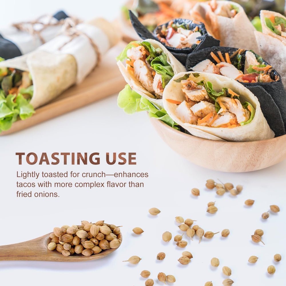 Compact packaging shown for travel-friendly storage and on-the-go cooking.