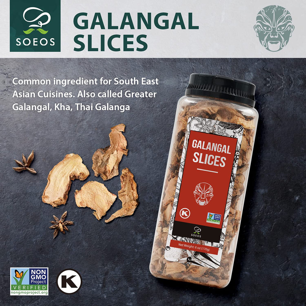 Soeos galangal slices ideal for Tom Kha and coconut soups