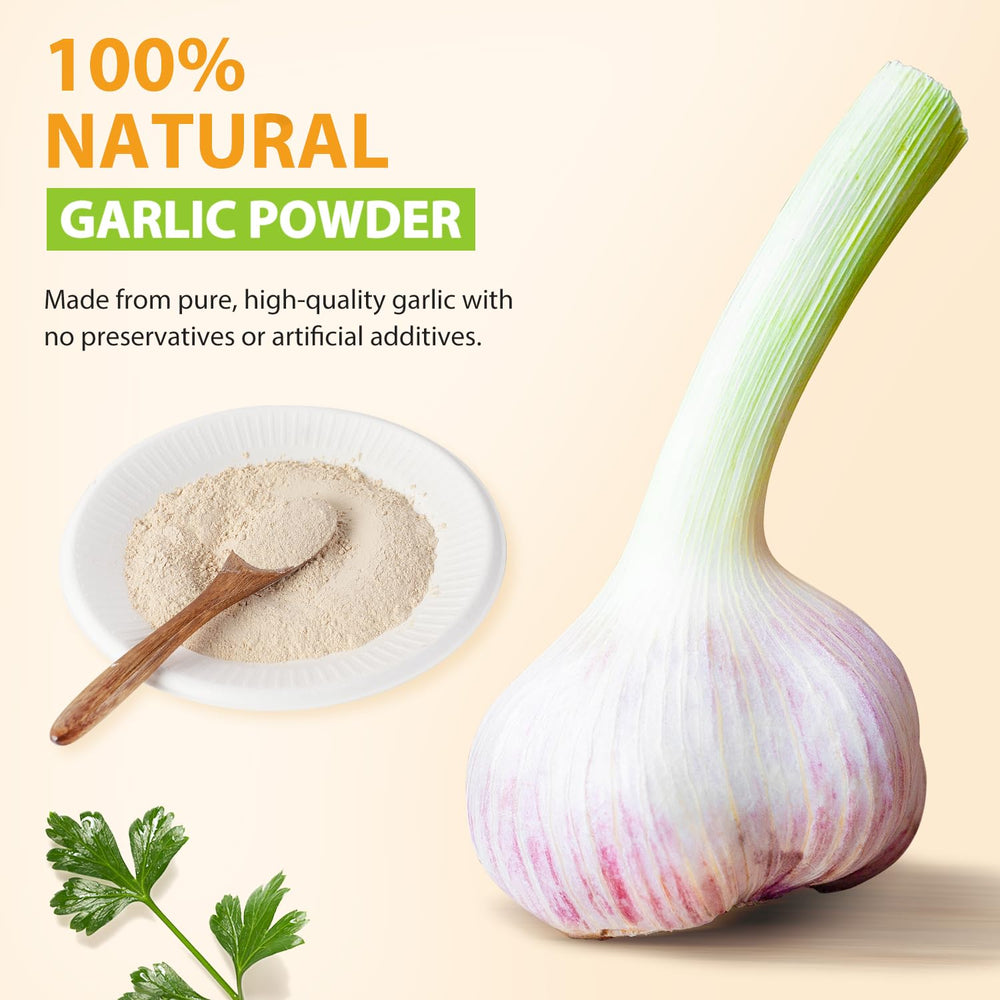 Soeos garlic powder vegetable dish showcasing vibrant flavor enhancement