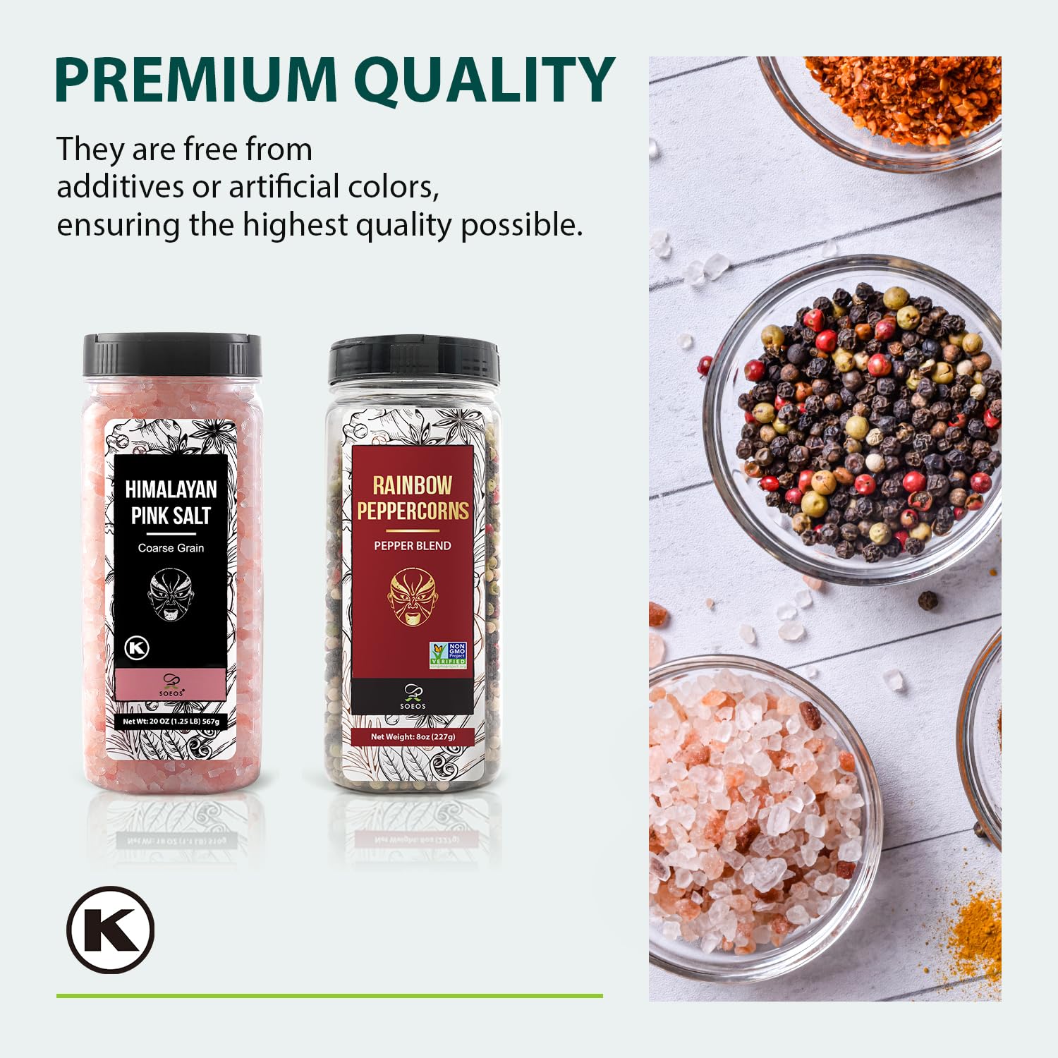 Soeos spice set is a thoughtful gift for home cooks and food lovers.