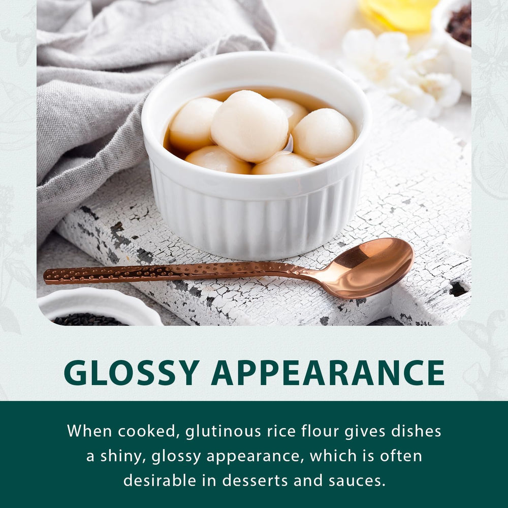 Soeos glutinous rice flour noodles for silky strands