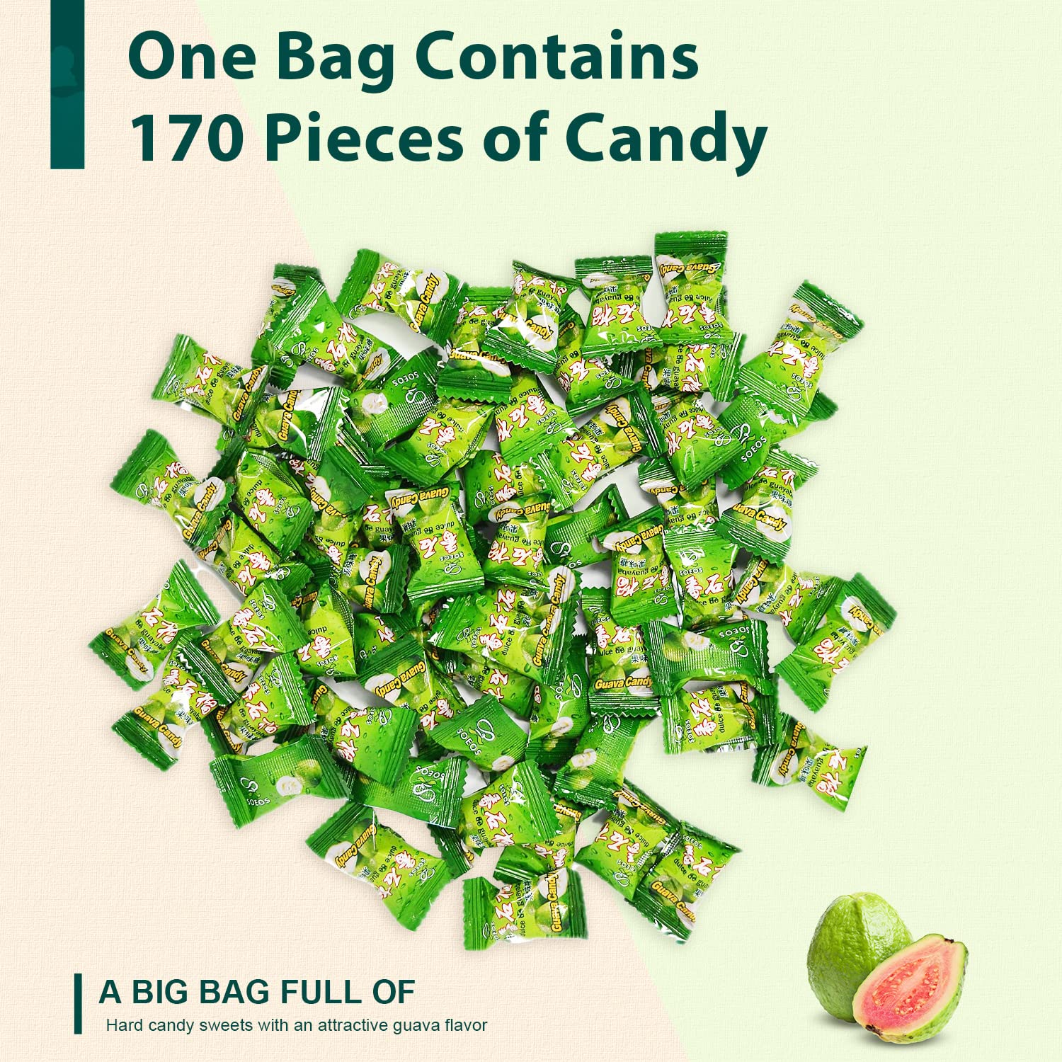 Soeos Guava Candy gift pack ideal for sharing during holidays.