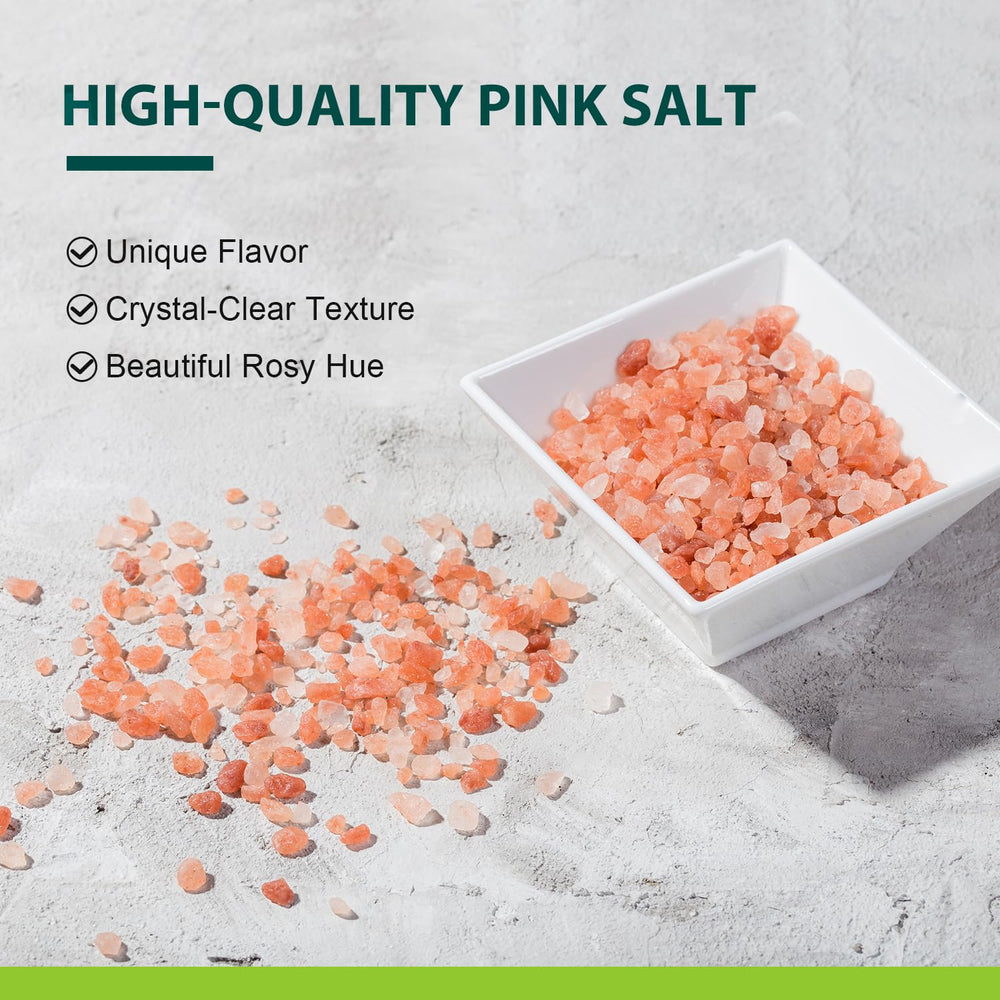 Bulk refill bag of Soeos Himalayan Pink Salt