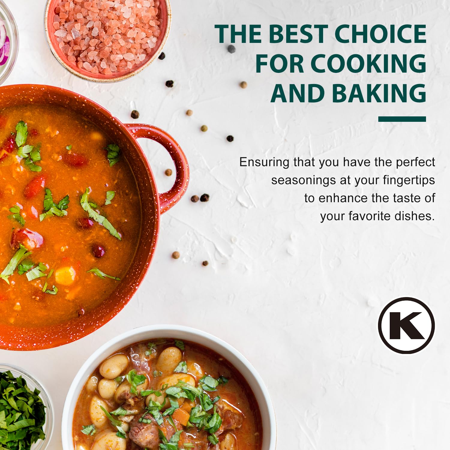 Dish seasoned with Soeos Himalayan Pink Salt to enhance flavor