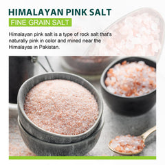 Soeos Himalayan Pink Salt shaker bottle demonstrates easy dispensing.