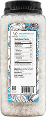 Soeos Himalayan White Salt crystal close-up highlights translucent crystals for elegant finishing