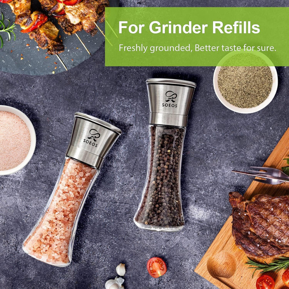 Soeos kitchen spice set display invites versatile cooking.