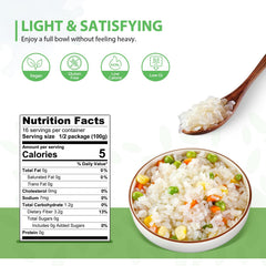 Soeos Konjac Rice cooking-step setup, ready in minutes.