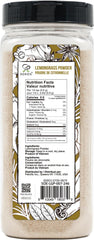 Soeos lemongrass powder texture close-up, highlighting bright citrus aroma for cooking