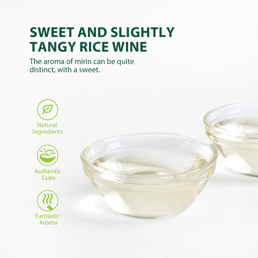 Soeos Mirin in a BPA-free bottle protecting delicate flavors.