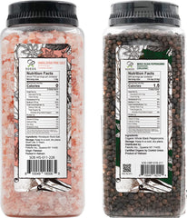 Soeos organic black peppercorns with robust, fruity aroma.