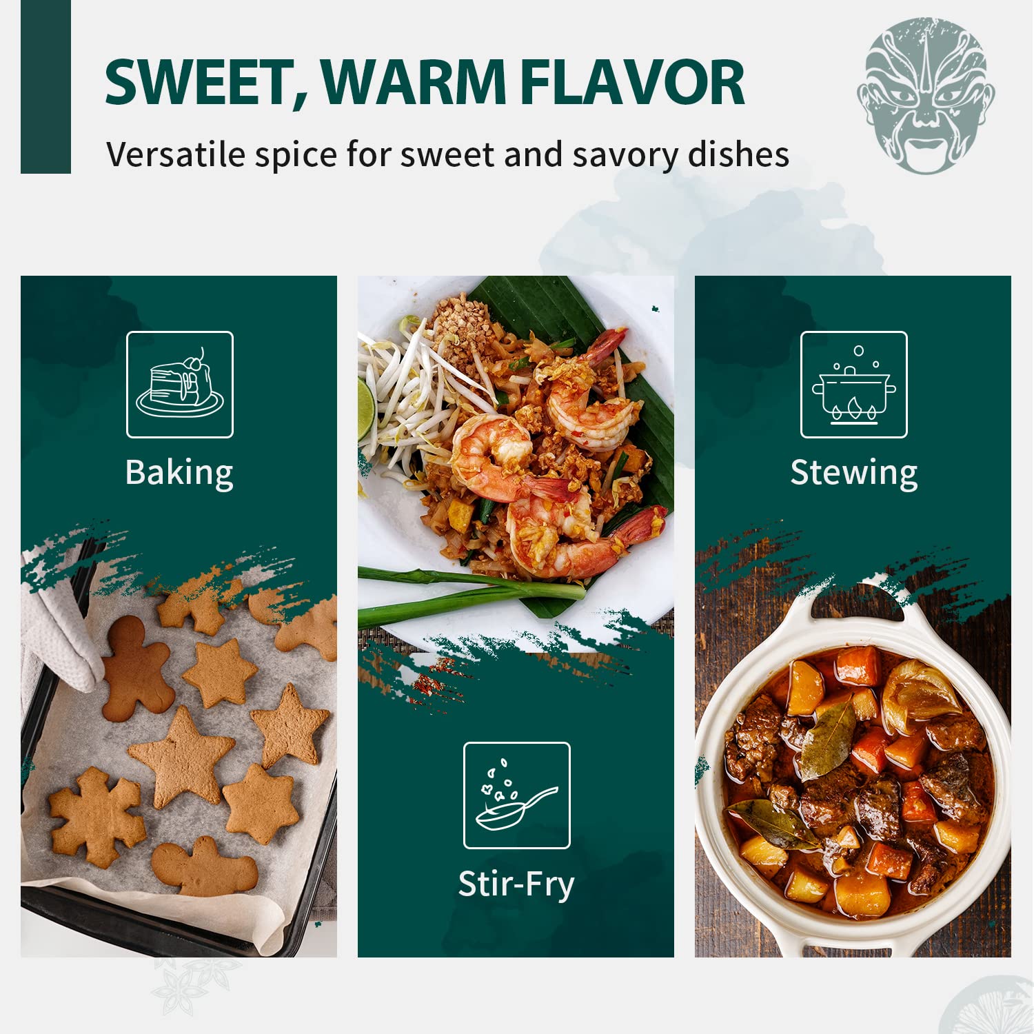 Soeos cinnamon sticks in baking for rich flavor enhancement
