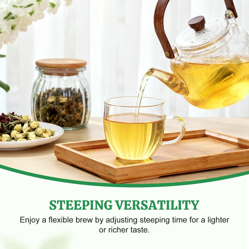 Soeos Organic Green Tea everyday moments of calm and clarity.