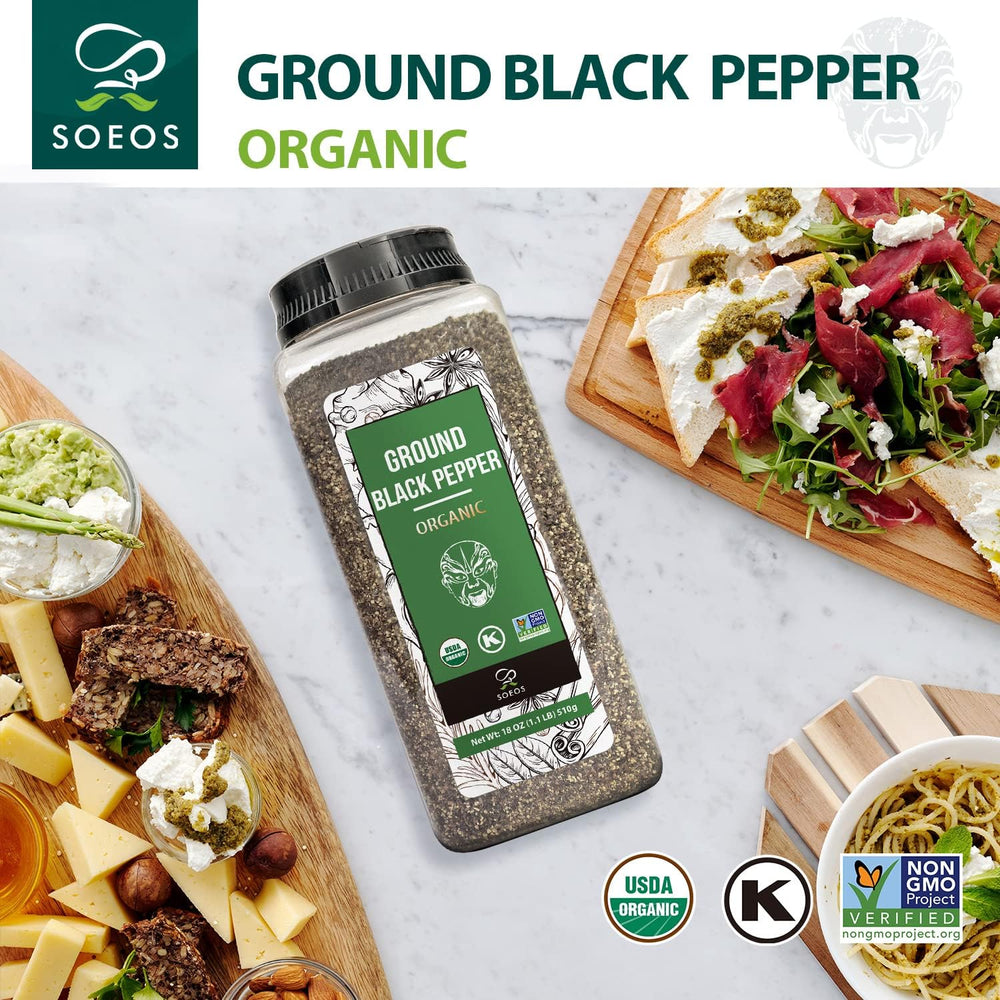 Soeos pepper aroma closeup conveying fruity, robust flavor