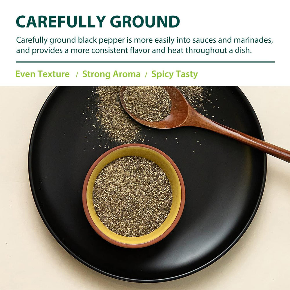 Soeos pepper on dish demonstrates versatile seasoning for meats and vegetables