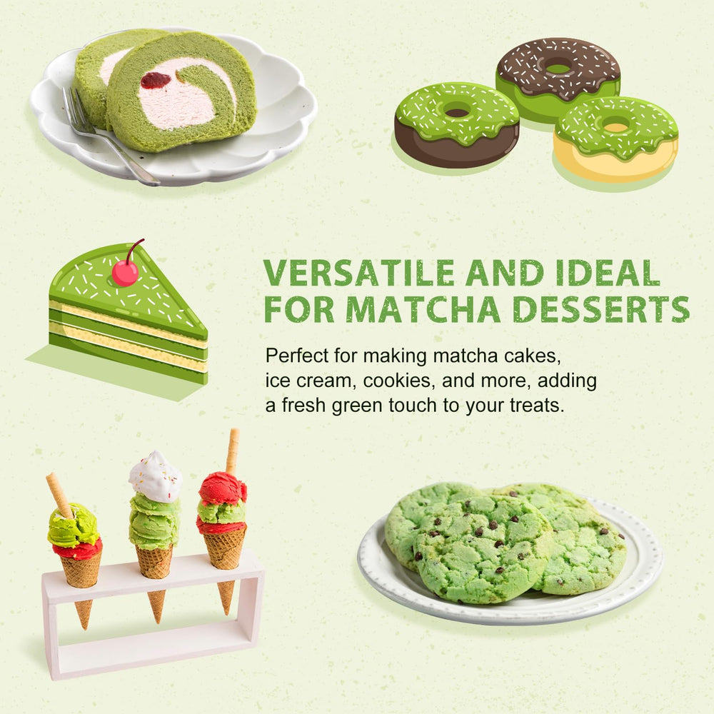 Soeos Organic Matcha bags sealed maintain freshness for storage.