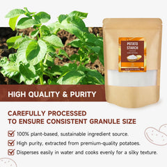 Soeos Potato Starch gluten-free thickener ideal for soups and stews.
