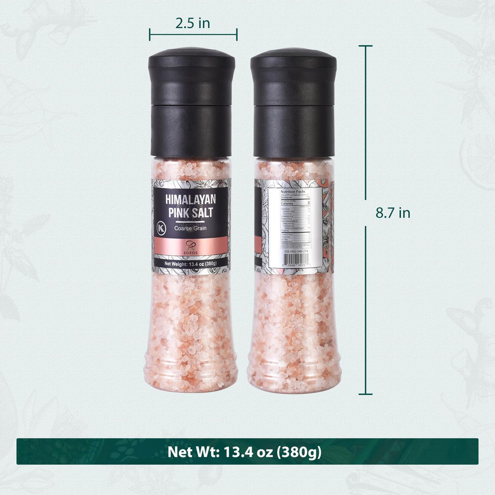 Soeos premium pink salt set enhances everyday cooking rituals
