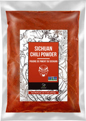 Soeos red chili powder 8oz packaging for easy pantry access and daily cooking.