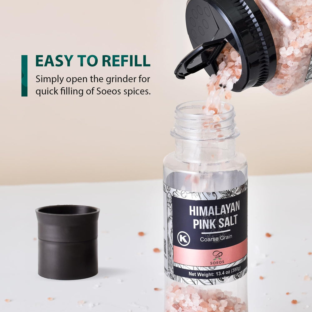 Soeos rock salt kosher grade shown for versatile cooking