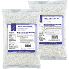 Soeos Sago Tapioca Pearls packaging for easy storage and quick cooking.