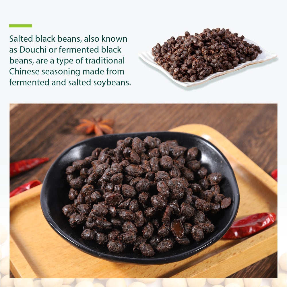 Soeos Salted Black Bean Spiced pan sizzle adds instant aroma boost.