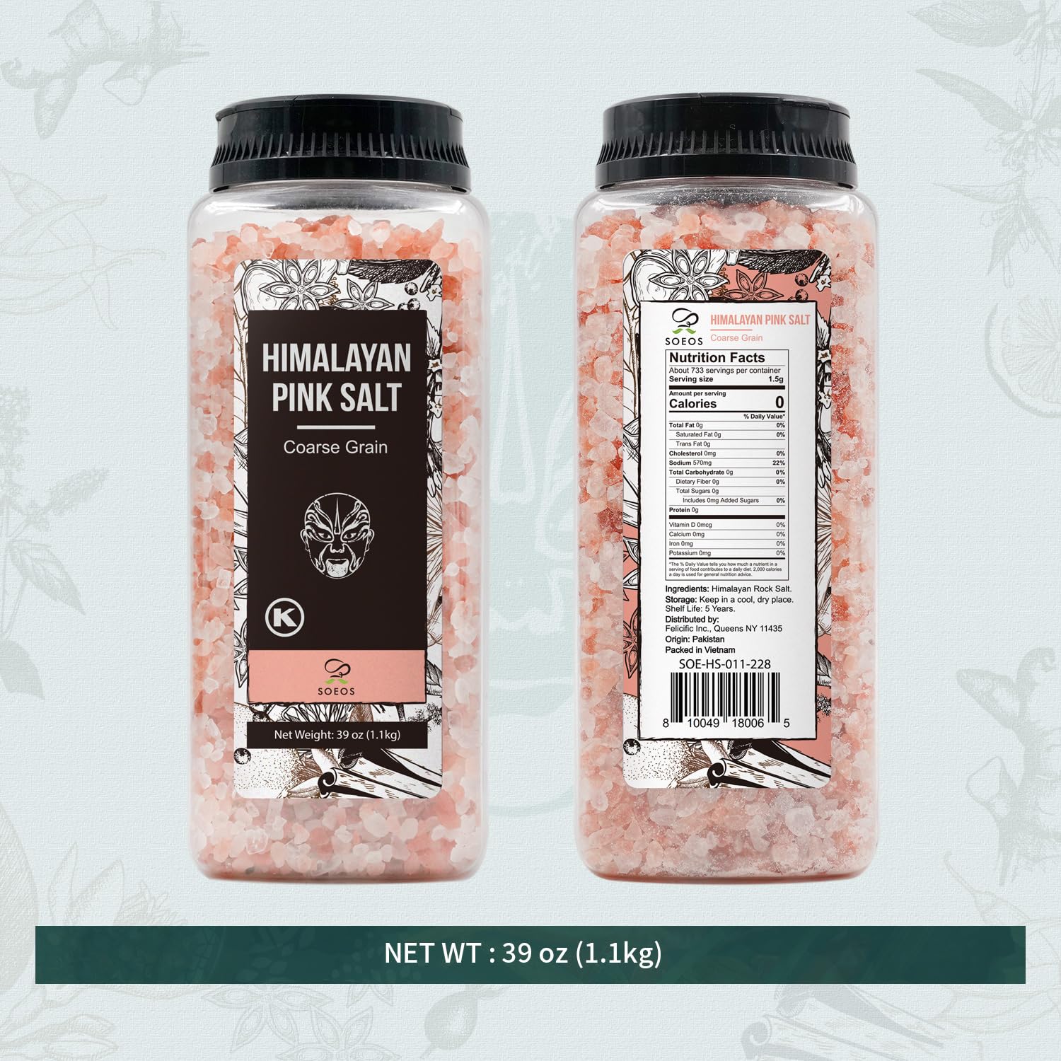 Soeos sea salt substitute enhances flavor without additives