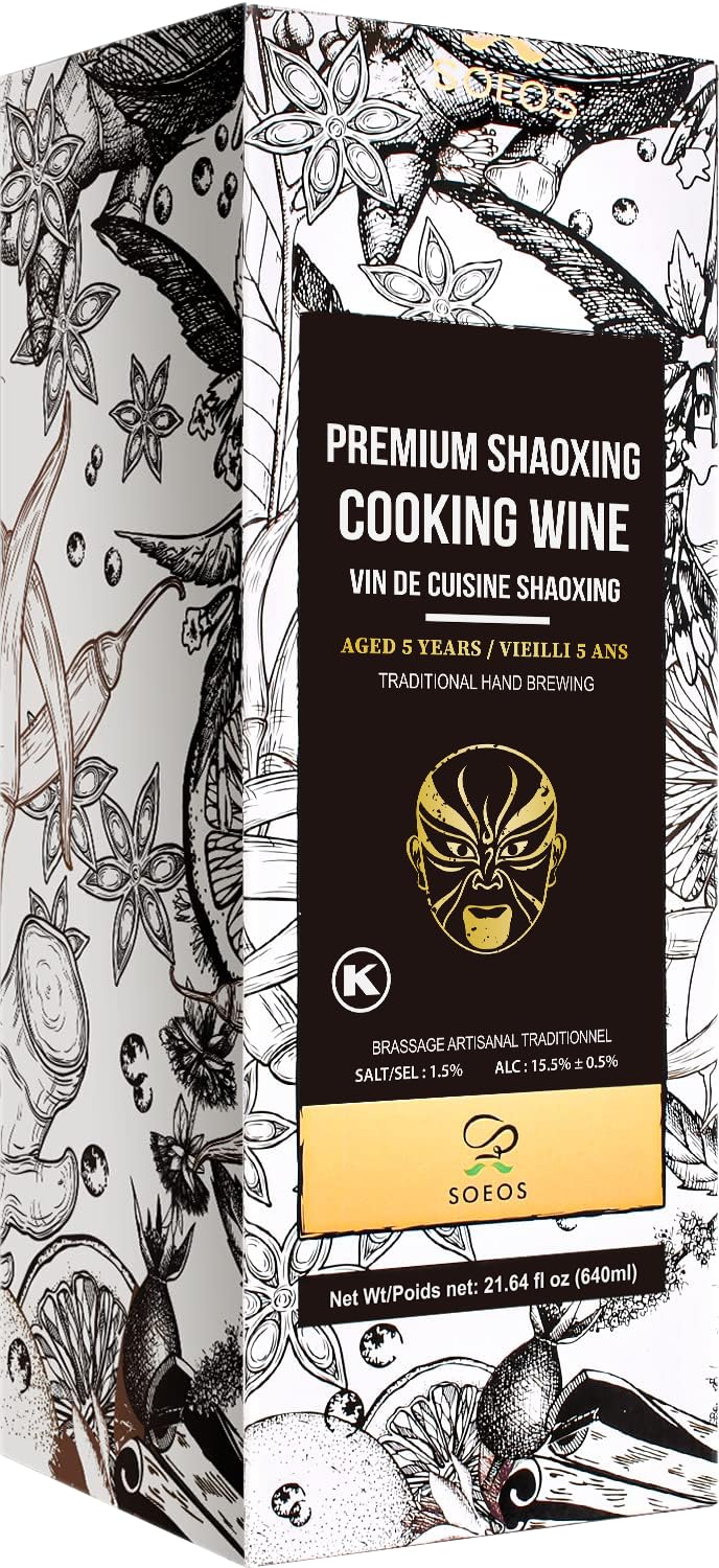 Soeos Shaoxing wine with stir-fry dish delivering authentic flavor harmony