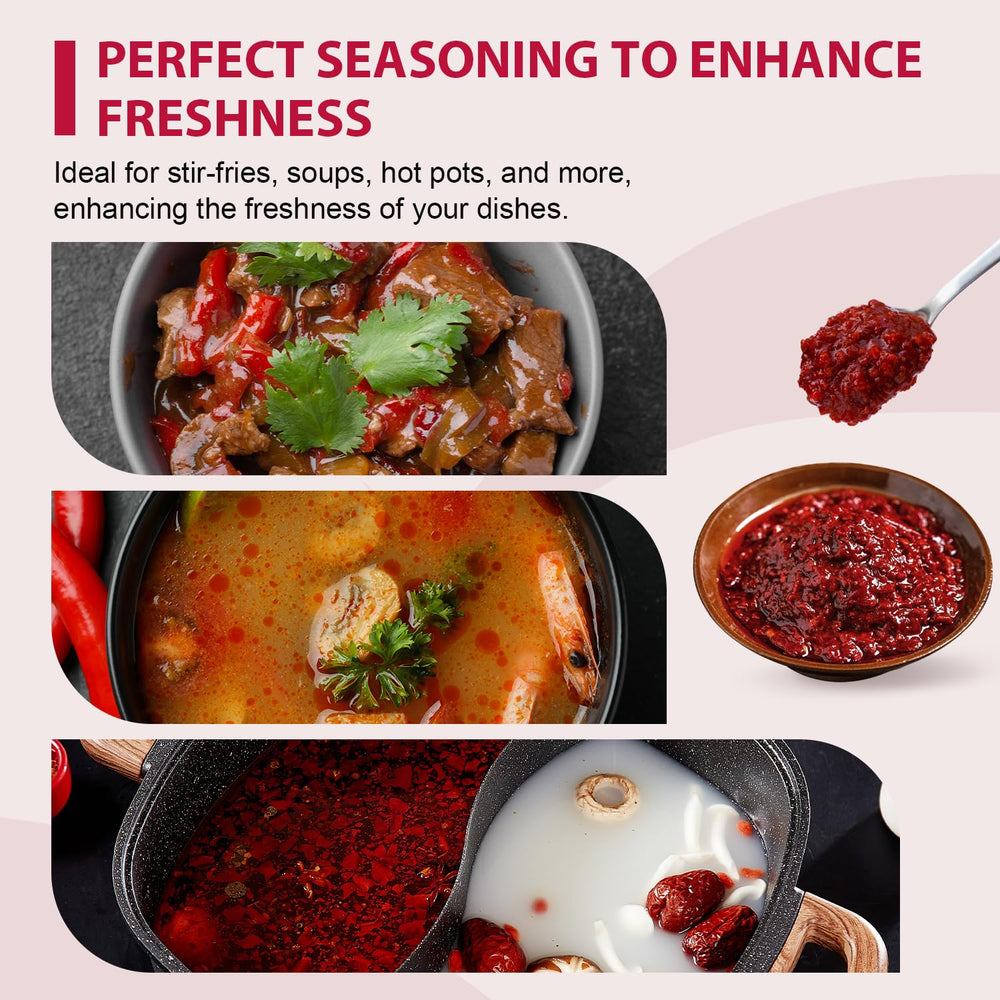 Hot pot with Soeos paste adds depth and warmth to broth