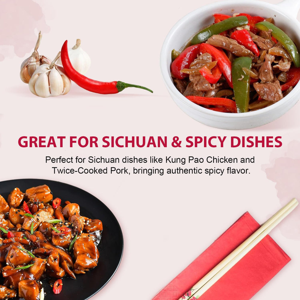 Soeos paste jar on pantry shelf signals versatile Chinese cooking staple