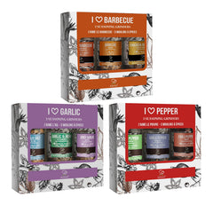 Soeos Spice Set 9 Barbecue bottle to enhance grilled meats with robust smoky notes