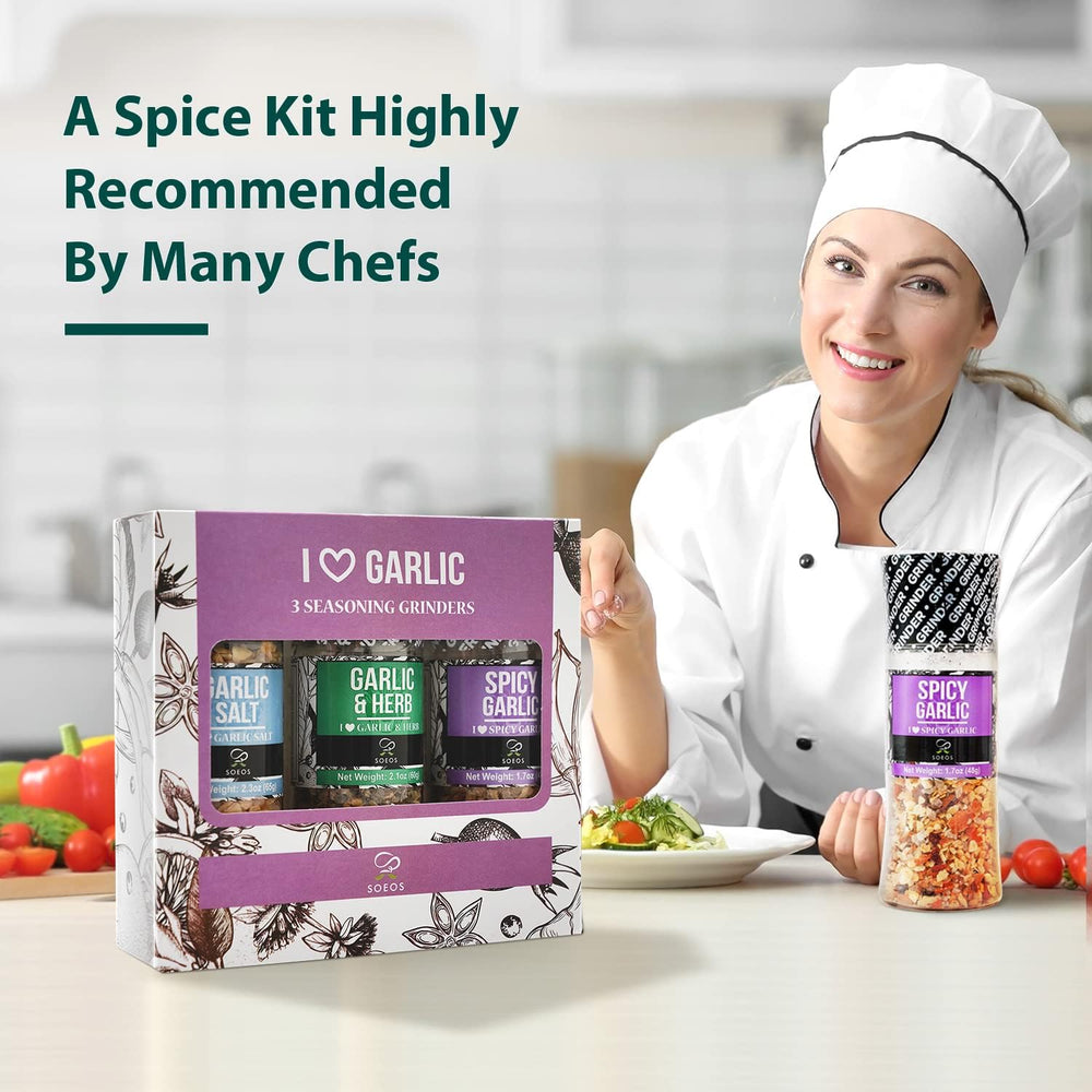 Soeos Spice Set 9 Chili Pepper bottle highlights bright, peppery flavor for salsas and rubs