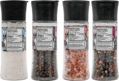 Soeos black peppercorns close-up, bold flavor for everyday seasoning