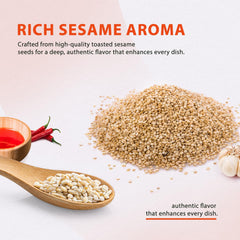 Soeos Spicy Sesame Oil sizzling in a wok with vegetables for a vibrant stir-fry.
