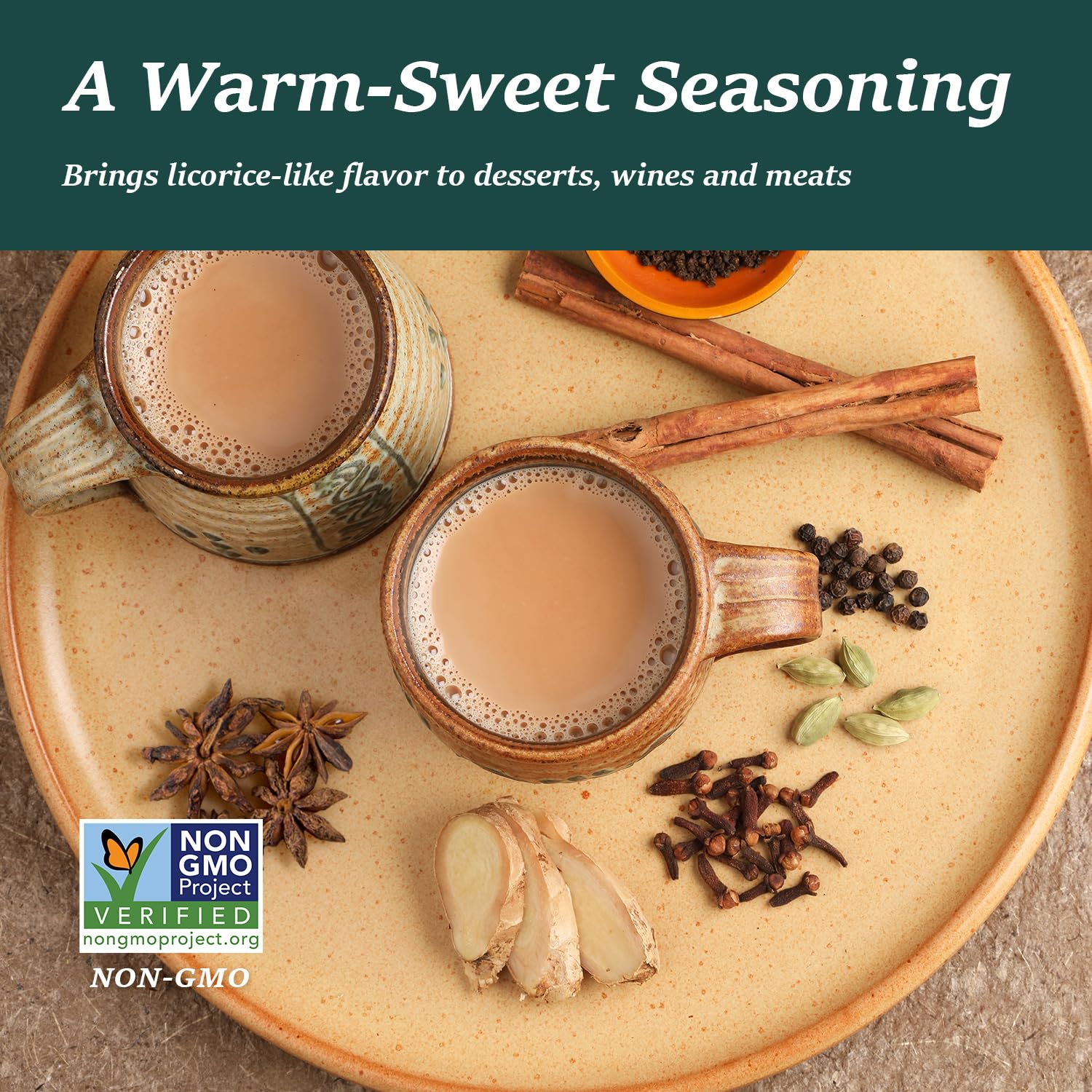 Soeos Star Anise on spice rack highlighting versatile cooking uses.