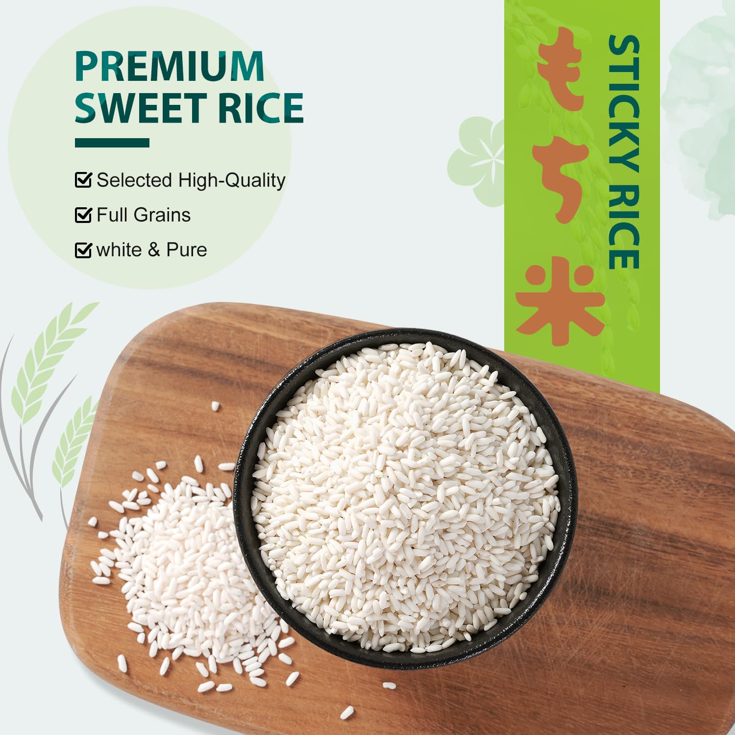 Soeos Sweet Sticky Rice mango sticky rice, a fragrant dessert option.