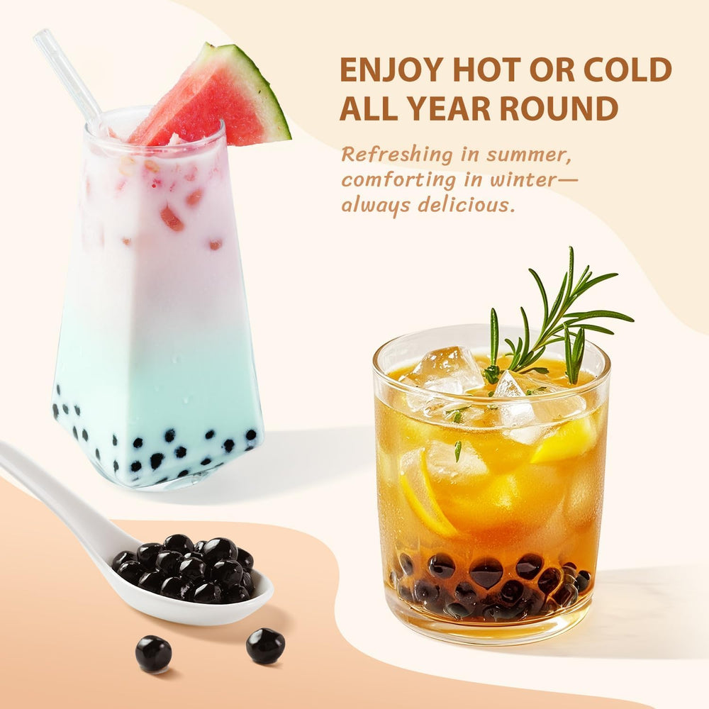 Soeos Tapioca Pearls 2.2 lb packaging and label