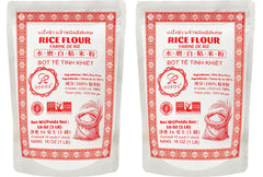 Soeos Thai Rice Flour packaging shows premium texture ideal for gluten-free home baking.
