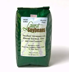 SoyaJoy Laura Soybeans in fresh new-crop packaging for homemade soy milk.