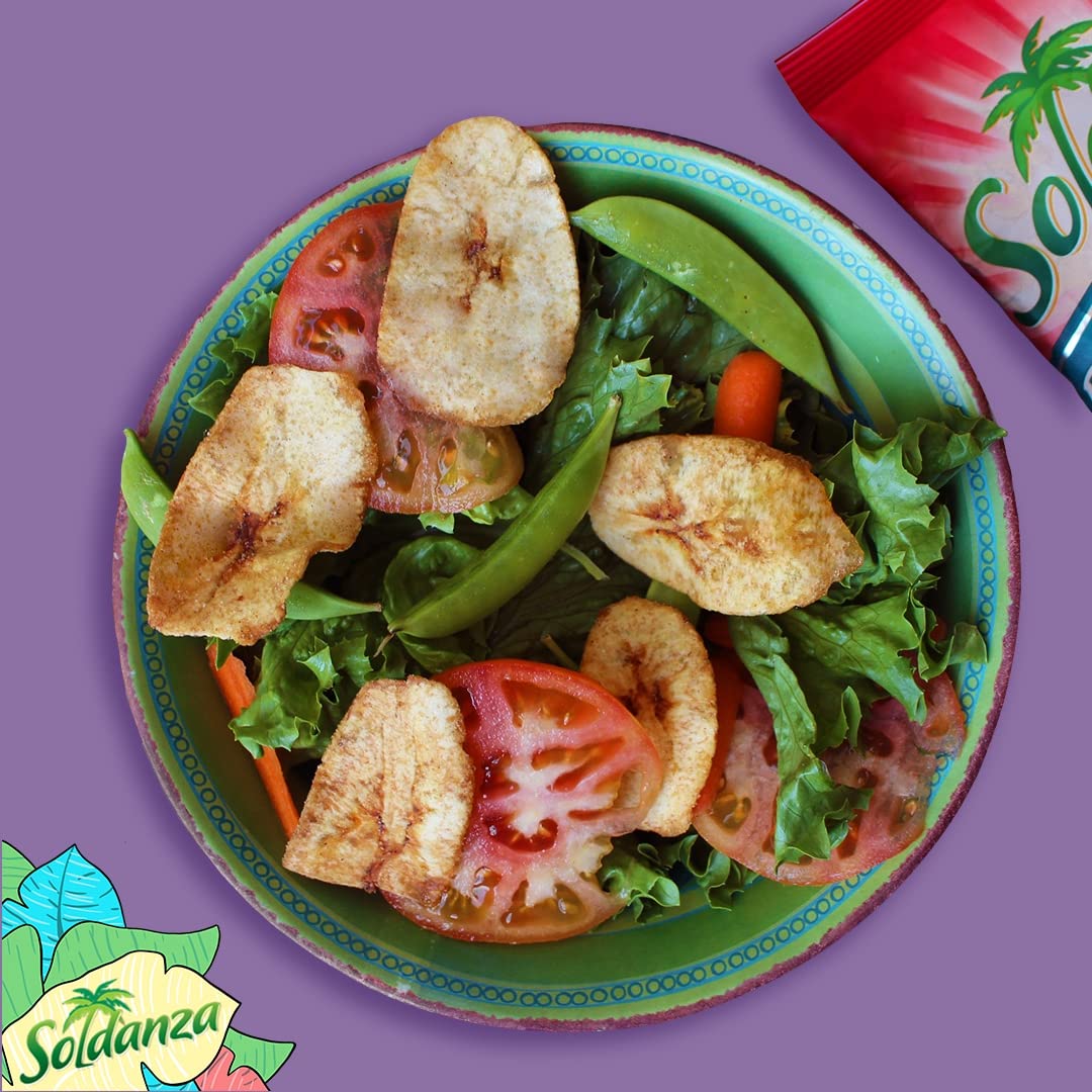Soldanza Pepper Sweet Plantain Chips Costa Rica origin and craft
